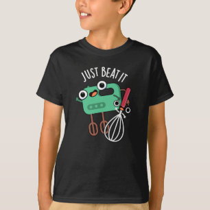 Einfach Beat It Lustiger Backpunsch Dunkler Hinter T-Shirt