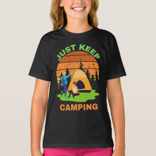 EINFACH BEHALTEN CAMPING T-Shirt
