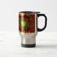 Einfach behalten: Fett Golden Red Woven Floral Pri