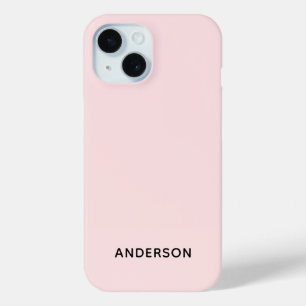 Einfach Benutzerdefiniert Personalisiert Pastellro Case-Mate iPhone Hülle