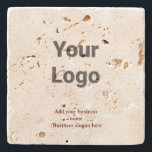 Einfach benutzerdefinierter QR-Code hinzufügen, da Steinuntersetzer<br><div class="desc">Entwurf</div>