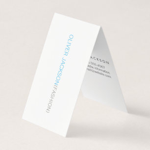 Einfach Beruflich / (blau) Visitenkarten