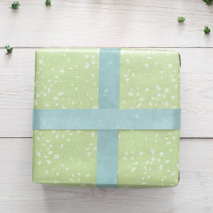 Einfach blau türkisfarbenes Wasser Weiße Fußketten Satinband