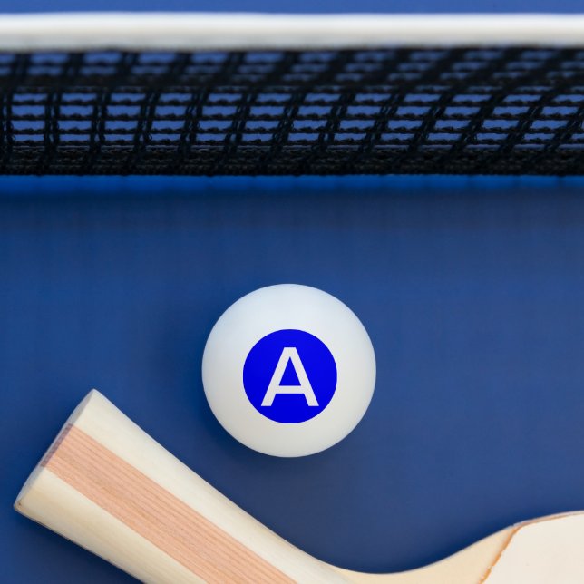 Einfach blaue Solid Color Tischtennisball (Tisch)