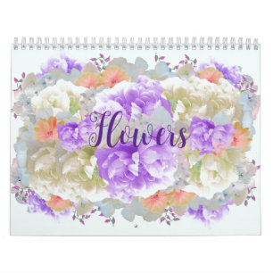 Einfach Blumenkalender Kalender