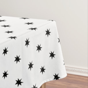 Einfach Chic Monochromatischer Weihnachtsstar Tischdecke