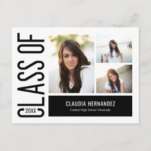 Einfach Cooler bearbeitbarer Abschluss Postkarte