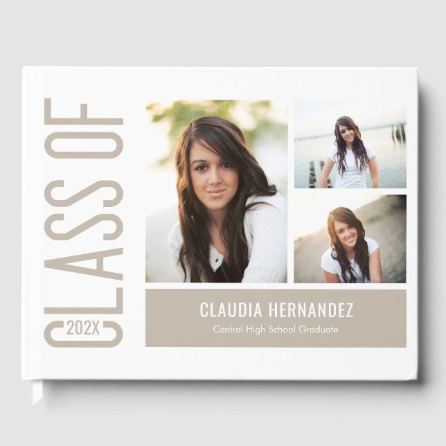 Einfach Cooles Graduation Party Gästebuch (Vorderseite)