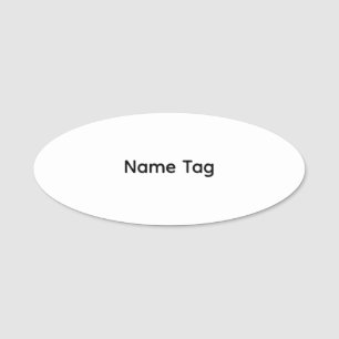 Einfach Custom Klassisches Namensschild