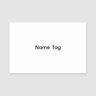 Einfach Custom | Klassisches Namensschild
