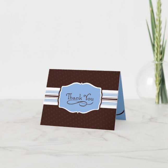Einfach Dankeschön-Karte senden Dankeskarte (Vorderseite)