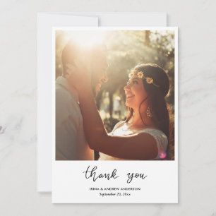 Einfach Dankeschön Script Wedding Couple Foto