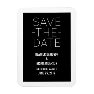 Einfach das Datumsfenster speichern, schwarz Magnet