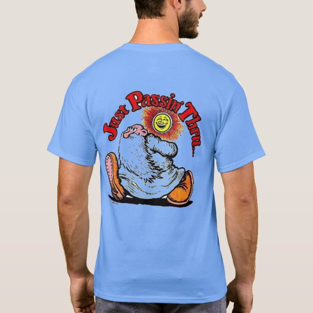 Einfach den Thru-T - Shirt passieren (Rückseite)