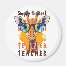 Einfach der beste LEHRER Magnet