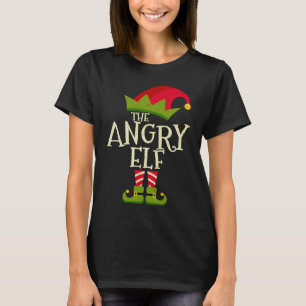 Einfach Die Böse Elf Weihnachtskostüm Familie Grup T-Shirt