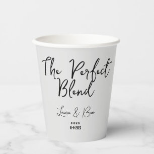 Einfach die perfekte Mischung, Tee/Kaffee personal Pappbecher