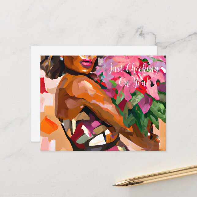 Einfach die Postkarte anklicken (Vorderseite/Rückseite Beispiel)