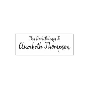 Einfach dieses Buch gehört zu... Permastempel