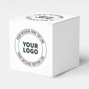 Einfach durch Ihr Logo oder Bild ersetzen Geschenkschachtel