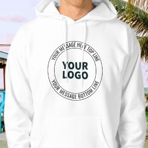 Einfach durch Ihr Logo oder Bild ersetzen Hoodie