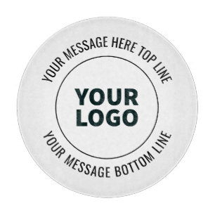 Einfach durch Ihr Logo oder Bild ersetzen Schneidebrett