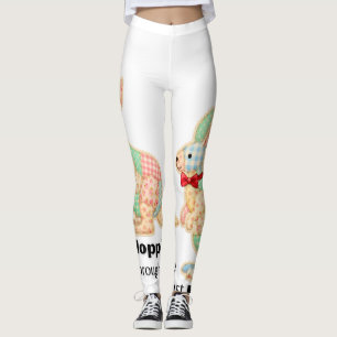 Einfach Durchs Leben Hüpfen Känguru-Design Leggings