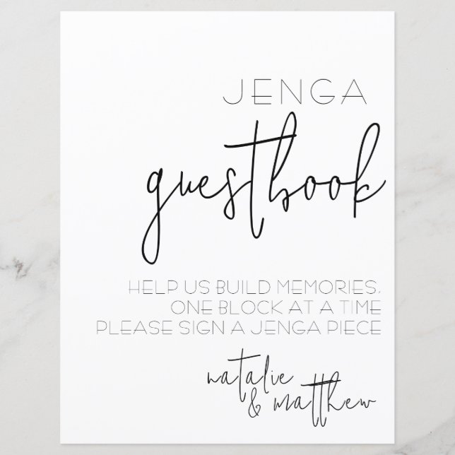 Einfach ein kleines Gästebuch (Vorderseite)