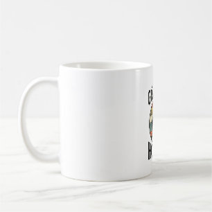 Einfach eine Oma, die Pferde liebt, Vintage-Design Kaffeetasse