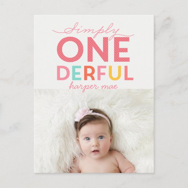 EINFACH EINFACH EINFACH, WUNDERBAR POSTKARTE (Vorderseite)