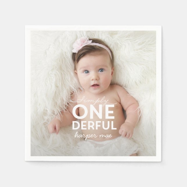 EINFACH EINFACH EINFACH, WUNDERBAR SERVIETTE (Vorderseite)