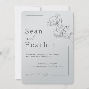 EINFACH! Einladung zur Hochzeit - Ihre eigenen Dat