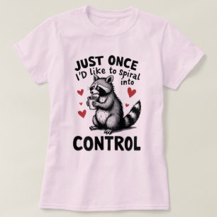 Einfach einmal möchte ich spiralförmig in den Wasc T-Shirt