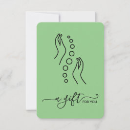 Einfach elegant Geschenkgutschein für kleine Chiro