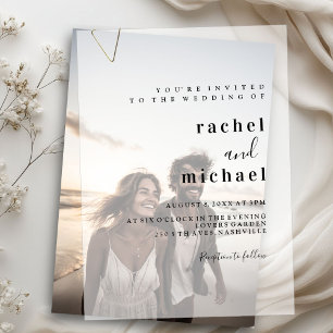 Einfach, elegant, Hochzeit,