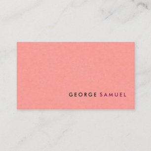 Einfach Elegant Minimalistisch Professionell Maßge Visitenkarte