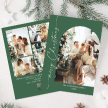 Einfach elegant Stilvoll 5 FOTO Weihnachtsgrüße