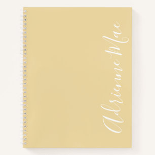 Einfach elegant Sunlight Elfenbeinküste Personali Notizbuch