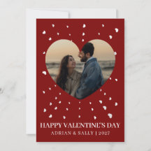 Einfach Elegant Süß Frohen Valentinstag 1 Foto