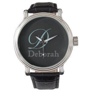 einfach, elegant und stilvoll monogramm armbanduhr
