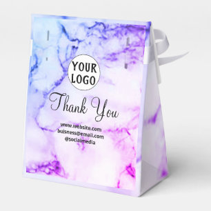 Einfach elegante benutzerdefinierte Namen Marmor D Geschenkschachtel