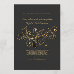 Einfach elegante Einladung