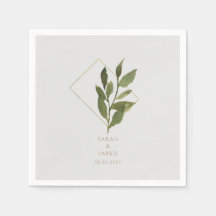 Einfach eleganter Foliage Gray Gold Wedding Cockta