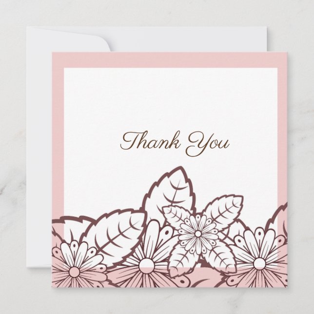 Einfach elegantes Rosa (Vorderseite)