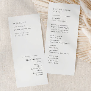 Einfach elegantes Typografie-Programm für moderne 
