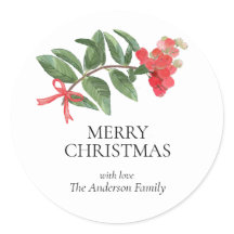 Einfach Elegantes Weihnachtswasser Botanisch