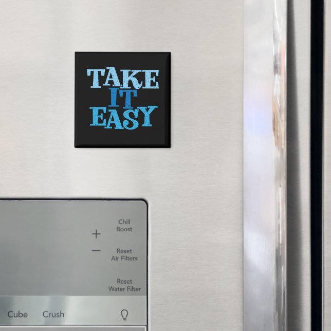 Einfach Erholung Slogan Magnet (In Situ (Kühlschrank))