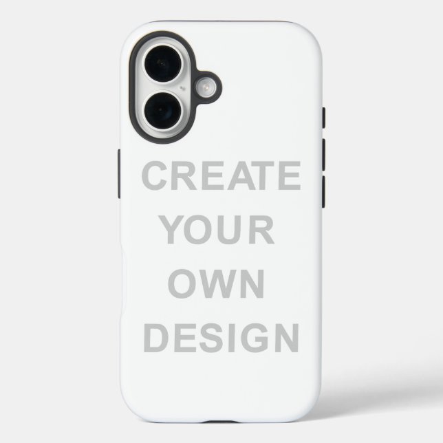 Einfach - Erstelle Deines selbst Case-Mate iPhone Hülle (Rückseite)