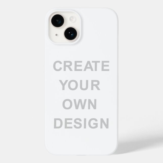 Einfach - Erstelle Deines selbst Case-Mate iPhone Hülle (Rückseite)