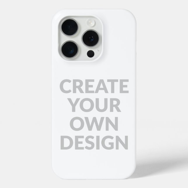 Einfach - Erstelle Deines selbst Case-Mate iPhone Hülle (Rückseite)